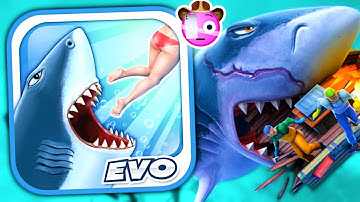 MEGALODON - Hungry Shark Evolution - Part 7 (iPhone Gameplay Video)