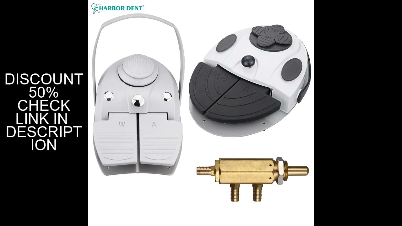 Dental Foot Switch Pedal Dentist Chair Unit Materials Instrument Multi-Function Foot Pedal Dentistry