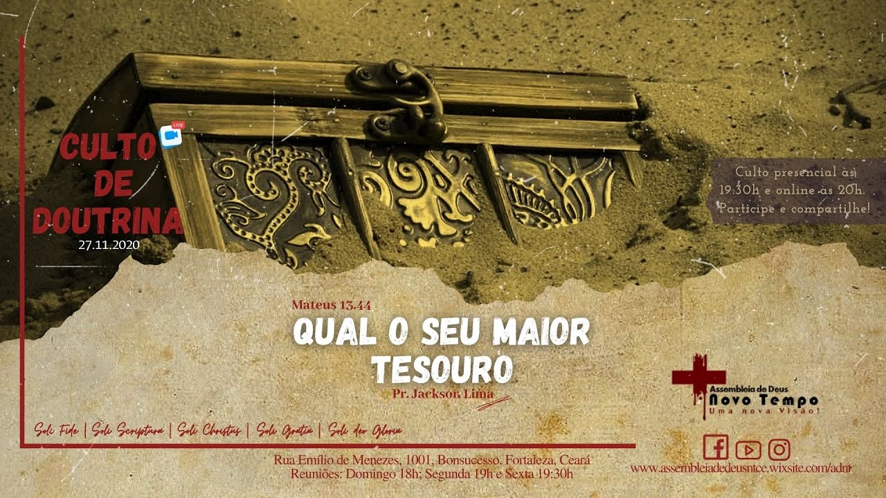 Qual o seu maior tesouro?