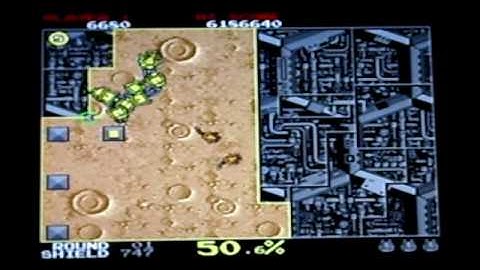 Volfied on Commodore Amiga