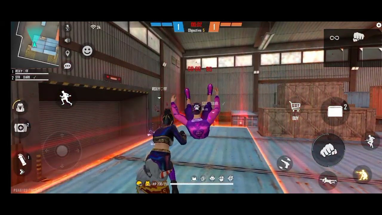 I met a hacker in lone wolf|ROXY♡FF|GARENA FREE FIRE| - YouTube