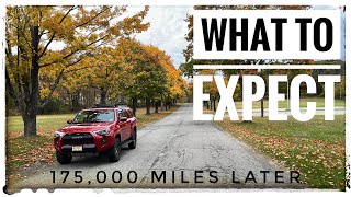 5th Generation Toyota 4Runner • 175,000 miles later • what to Expect  Full Review/Maintenance tips