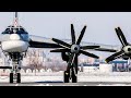 Вылет Ту-95МС на пуск крылатой ракеты воздушного базирования