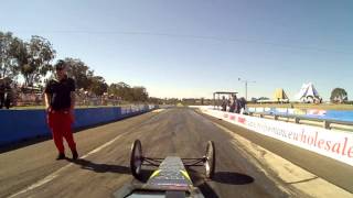 WPVW Dragster 1st pass @ Warwick VW Drags 2013