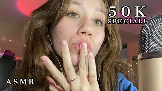 asmr | 30 mins of spit painting   other triggers!!  50K SPECIAL!!