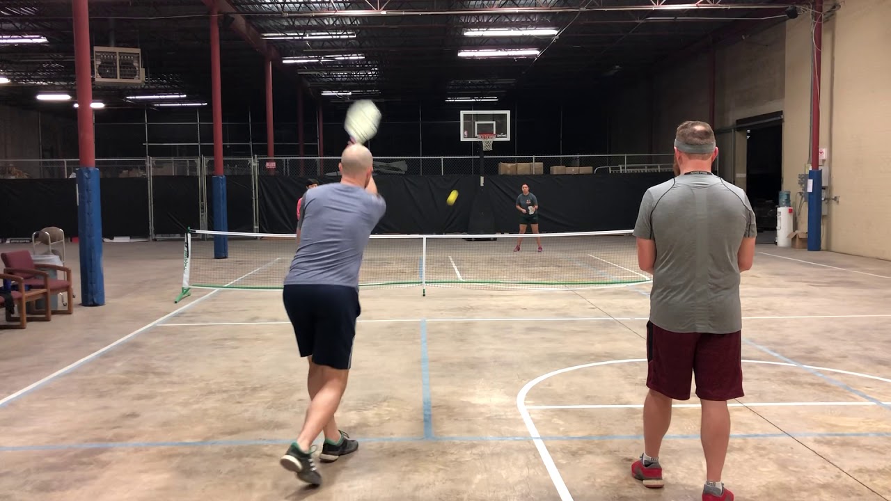 Pickleball doubles Liduena/Ritim v Harper/Hatfield YouTube