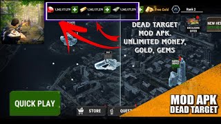 Dead Target Mod Apk || 100% Hacked 😱 || Unlimited everything || Link in the description. screenshot 2