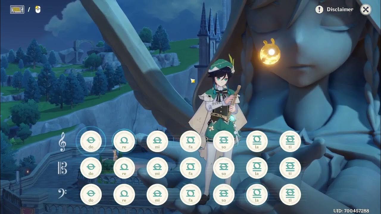 [BOL] CaramellDansen Genshin lyre MIDI Submitted by Slime YouTube