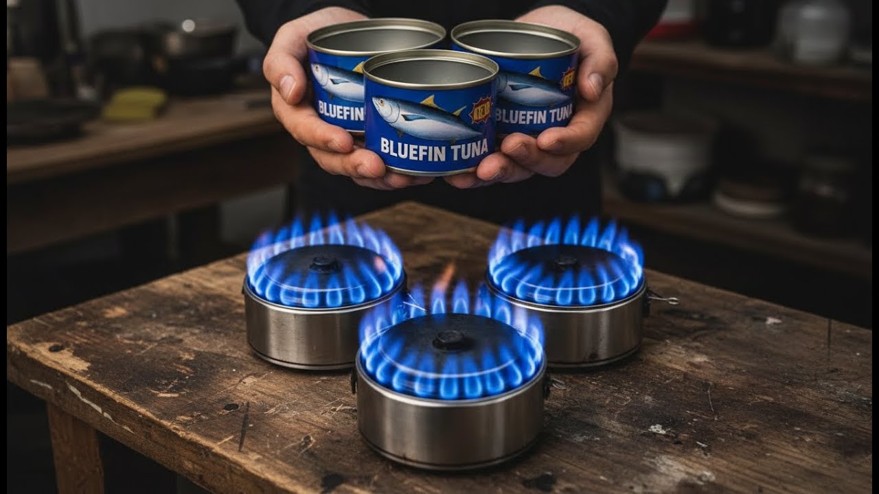 Millions Don’t Know This! Build a 3-in-1 Stove From Bluefin Tuna Cans | Tip 2