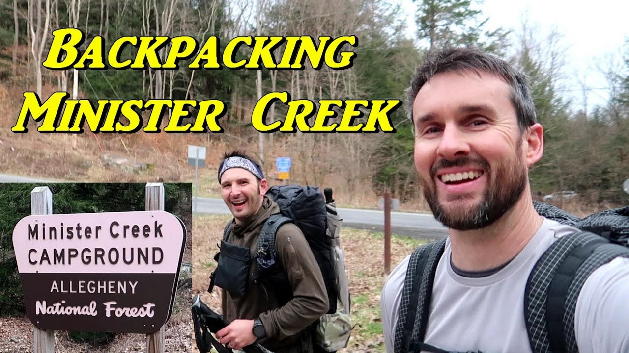 Backpacking and Hammock Camping at Minister Creek Allegheny National