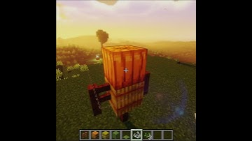 Farming ScareCrow Build Hack #shorts #viral #minecraft