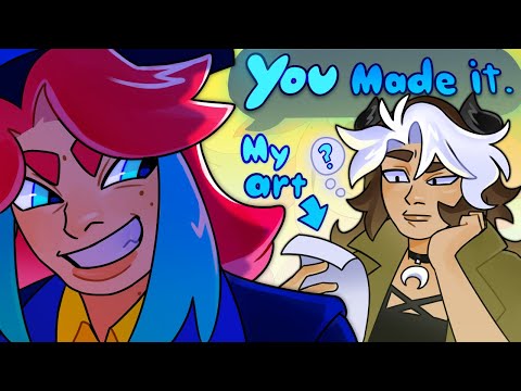 I PRANKED My Friends With My Art