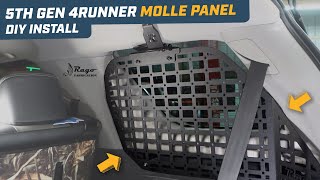 4Runner Molle Panel Install  Rago Fabrication | 5th Gen 4Runner Molle Panel