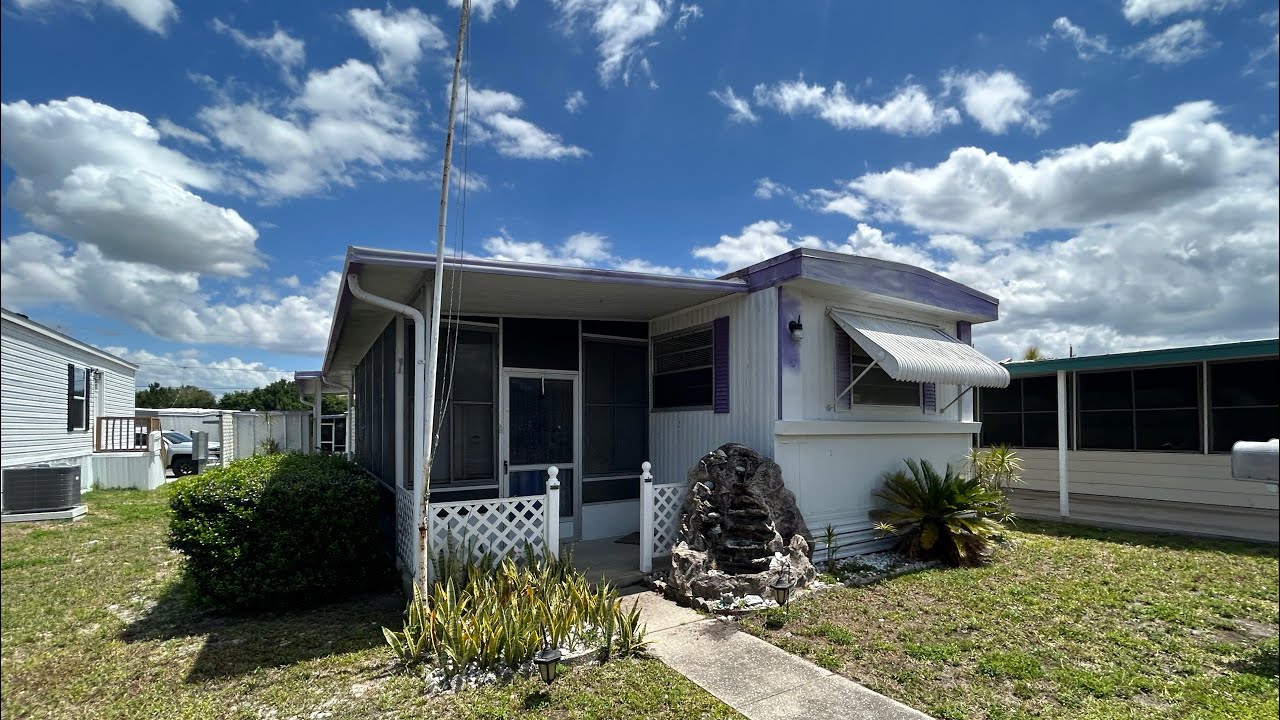 2BED/2BATH FIXER UPPER IN 55+ WINTER HAVEN MHC YouTube