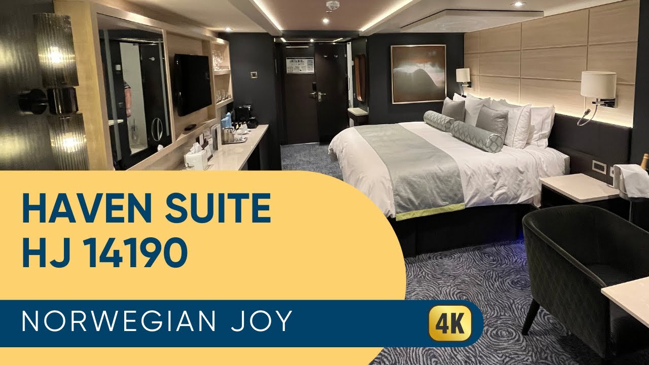 Norwegian Joy Full Haven Suite Stateroom Tour Walkthrough 4K NCL Norwegian Joy Full Haven Suite Stateroom Tour Walkthrough 4K NCL