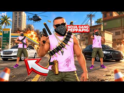 I CREATED MY NEW GANG! PEPPAPIG SQUAD I RECRUITED MEMBERS IN RIO RISE