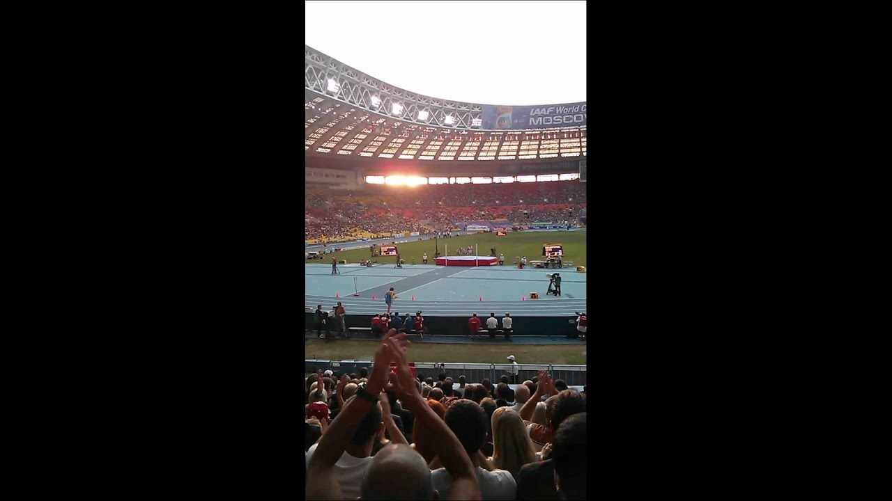 IAAF Moscow 2013 - Men's High Jump, Ukhov 2.32 - YouTube