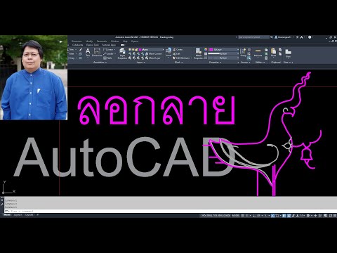 วีดีโอ: วิธีสร้างภาพวาดใน AutoCAD