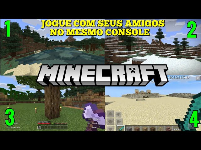 Minecraft: como jogar cooperativamente em tela dividida no Xbox 360