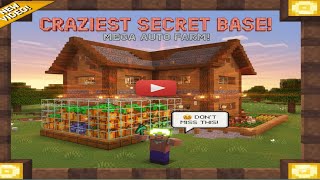 Minecraft: Subscribe Wala Ghar Aur Secret Farm! 😱 (Don't Miss the End)