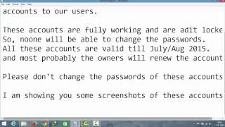 10x Rapidgator premium accounts All checked & working 10x Rapidgator premium accounts All checked & working