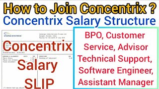 Concentrix Jobs Salary | Concentrix Salary Structure | Concentrix  BPO Jobs Salary | Call Center Job