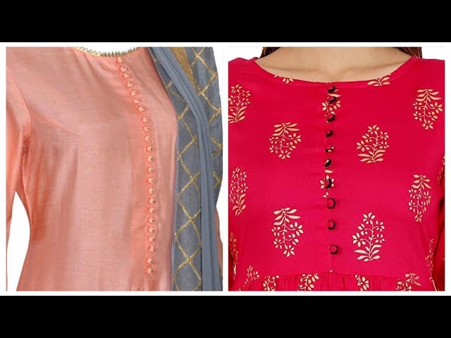 Aggregate more than 168 potli button kurti neck design