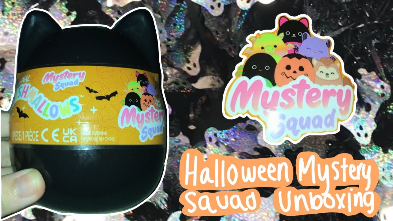 2023 Squishmallow Halloween Mystery Squad Capsules Unboxing 🎃 - YouTube