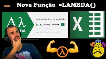 Lambda a nova função do Excel que ACABOU COM O VBA? - Crie suas UDFs SEM VBA - Aprenda em 8 minutos!