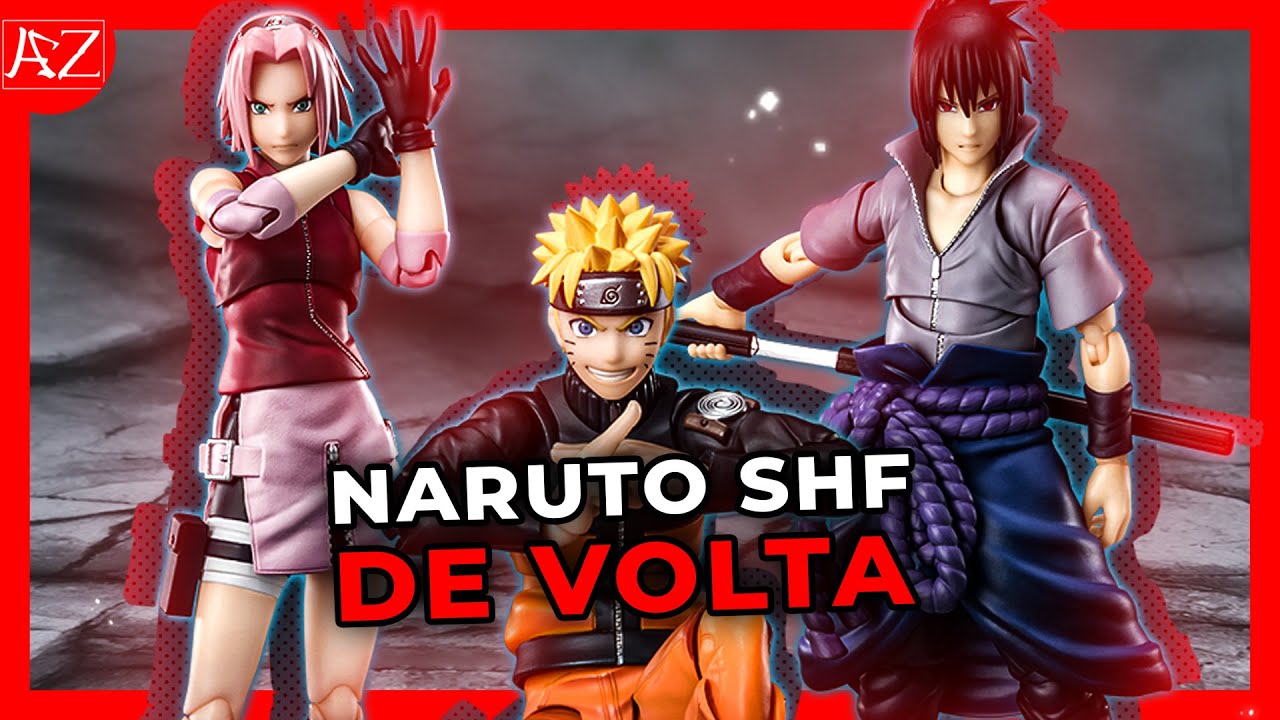 Coleção Time 7 S.H.Figuarts Naruto Bandai