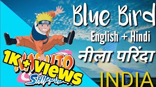 Video thumbnail of "Naruto-Blue Bird | Neela Parinda | English × Hindi version | Anime song | Cover Song by Harshit Negi"