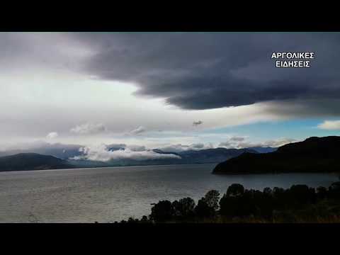 ΚΑΚΟΚΑΙΡΙΑ ΜΕ SHELF CLOUD ΣΤΗΝ ΑΡΓΟΛΙΔΑ 4/11/2019