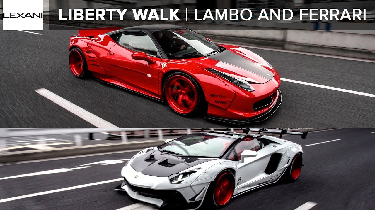 (2019) Liberty Walk Exotics In Tokyo: LEXANI WHEELS feat. Ark Group