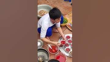 Tiết canh lợn mán ( money)