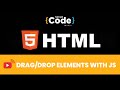 Drag And Drop Elements With Javascript And HTML | Drag And Drop In HTML | HTML Tutorial | SimpliCode
