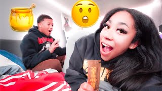 HONEY PACK PRANK ON ZAY😍🍯...*gone right*