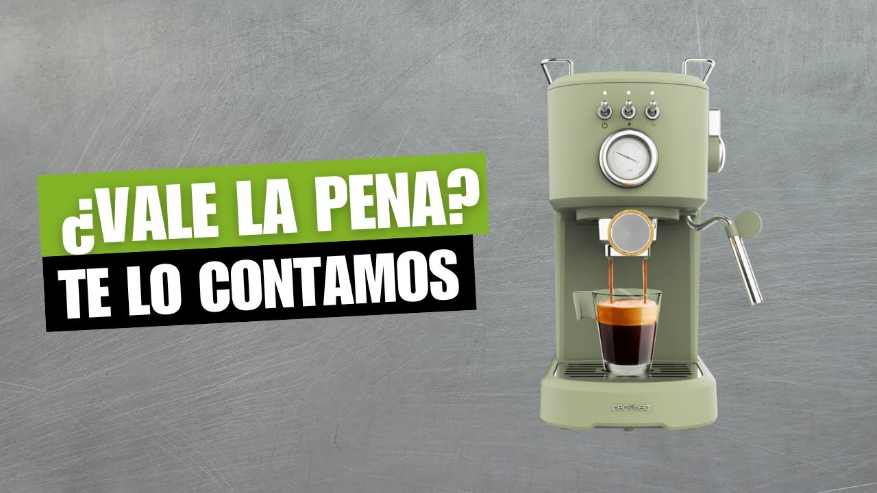 ☕ Cafetera Cecotec Power Espresso 20 TRADIZIONALE ☕ Opinión Español 