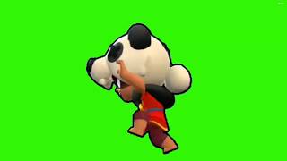 Футаж Бегущей Панды Ниты На Зелёном Фоне | Footage Green Screan Running Panda Nita