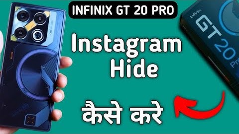 Infinix Gt 20 Pro Instagram hide kaise kare, how to hide Instagram in infinix, how to hide apps in i