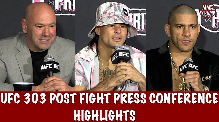 UFC 303 Post-Fight Press Conference Highlights