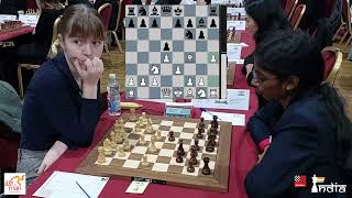 Battle of the future GMs: IM Eline Roebers v IM Vaishali R | FIDE Grand Swiss 2023 Women