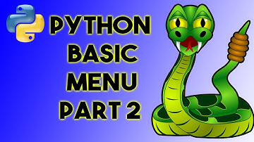 Python Menu Part 2 of 2 Calculator Functions