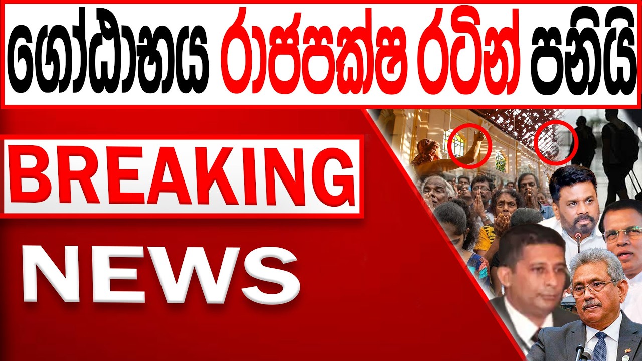 ගෝඨාභය රාජපක්ෂ රටින් පනියි සිංගප්පූරුවේ සැඟවෙයි BREAKING NEWS |Channel 4