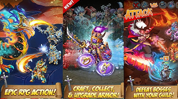 Knights & Dragons (by Funzio, Inc) - iOS / Android - HD Gameplay Trailer