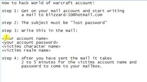 How to hack WoW in 5 minutes