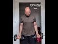 Joint friendly HIT explained. Biceps curl 14.3kg - 1m 17s (+17s). PR every workout