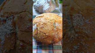 Crusty Artisan Bread - Antique Recipe #baking #artisanbread