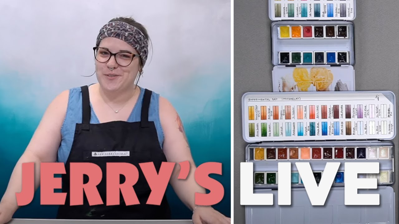 Jerry's LIVE Episode #JL387: Building Your Perfect Watercolor