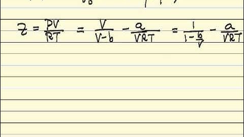 Departure Function: van der Waals Fluid