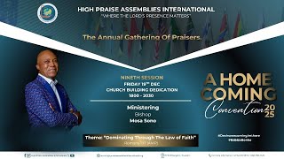 Homecoming Day 3 - 4th Session With Bishop Mosa Sono,